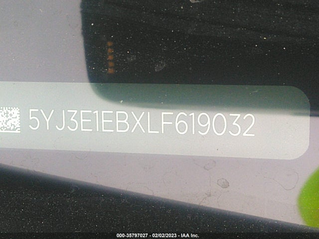 Tesla Model 3 Long Range 2020 5YJ3E1EBXLF619032 Image 9