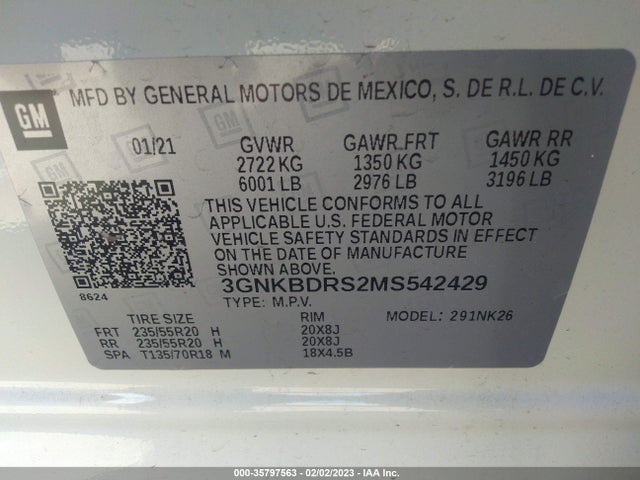 Chevrolet Blazer Lt 2021 3GNKBDRS2MS542429 Image 9