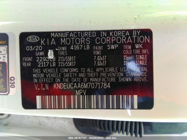 KNDEUCAA6M7071784 KIA SELTOS S