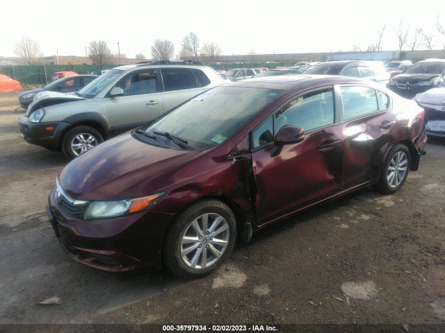 2012 HONDA CIVIC SDN EX VIN: 19XFB2F88CE322443