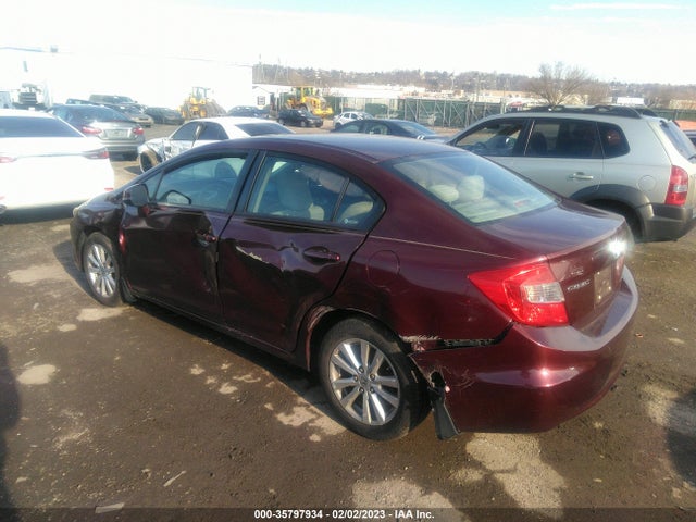 2012 HONDA CIVIC SDN EX VIN: 19XFB2F88CE322443