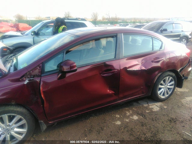2012 HONDA CIVIC SDN EX VIN: 19XFB2F88CE322443