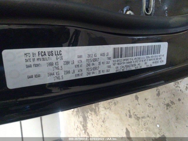 1C4NJPBB0GD790784 Jeep Patriot 75th Anniversary