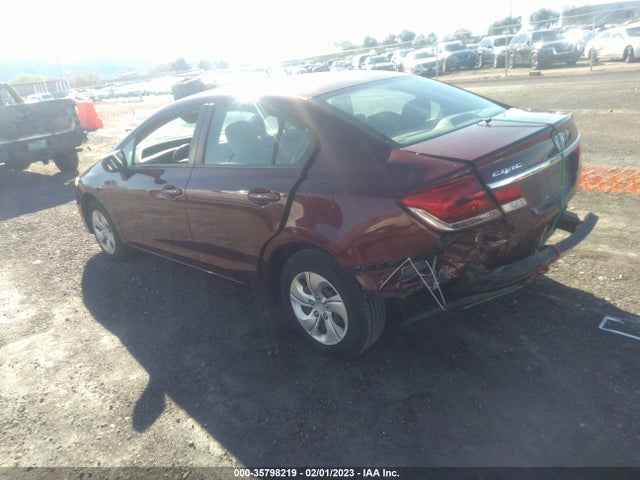 Honda Civic Sedan Lx 2014 19XFB2F59EE204264 Image 3