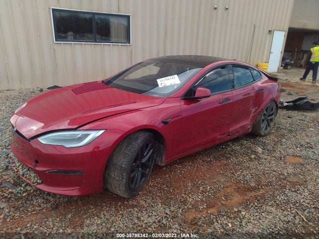 2021 TESLA MODEL S LONG RANGE VIN: 5YJSA1E51MF438842