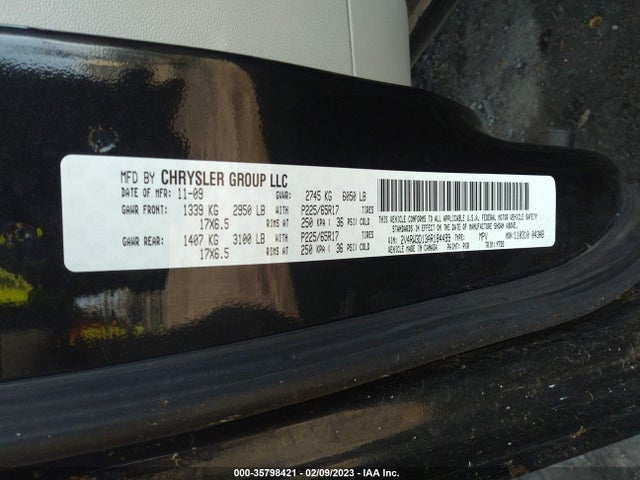 2010 VOLKSWAGEN ROUTAN SE VIN: 2V4RW3D13AR184499