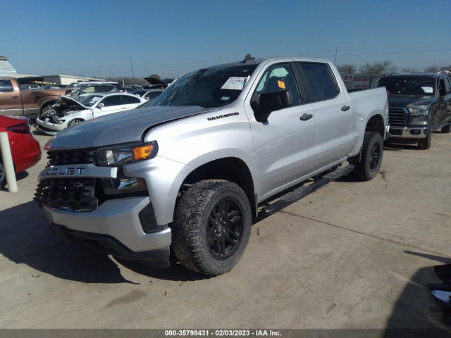 Chevrolet Silverado 1500 Custom 2021 1GCPWBEH4MZ133613 Image 2