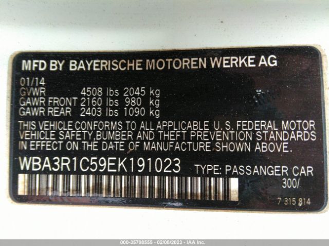 WBA3R1C59EK191023 BMW 4 Series 435i
