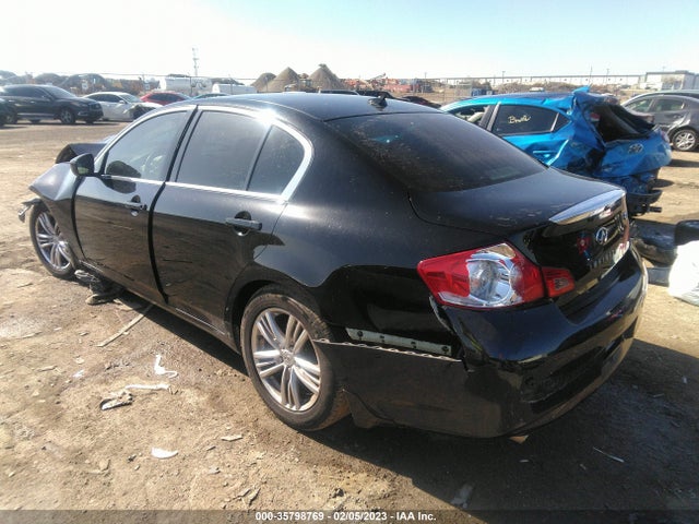 2013 INFINITI G37 SEDAN JOURNEY VIN: JN1CV6AP3DM710959