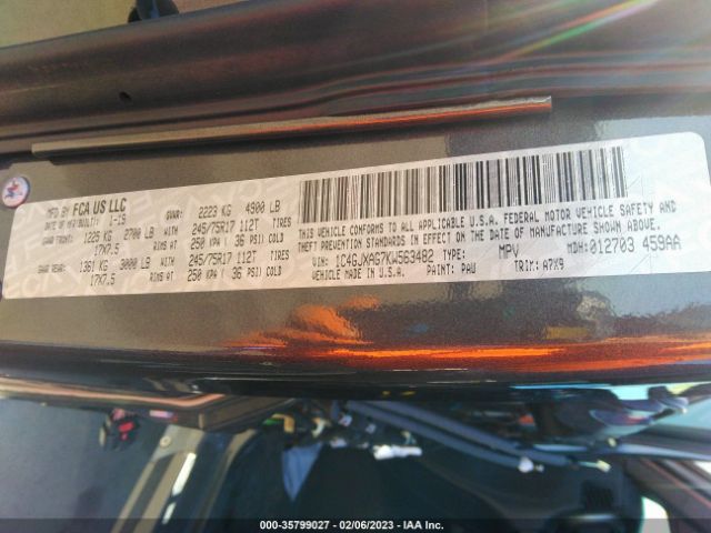 1C4GJXAG7KW563482 Jeep Wrangler Sport S