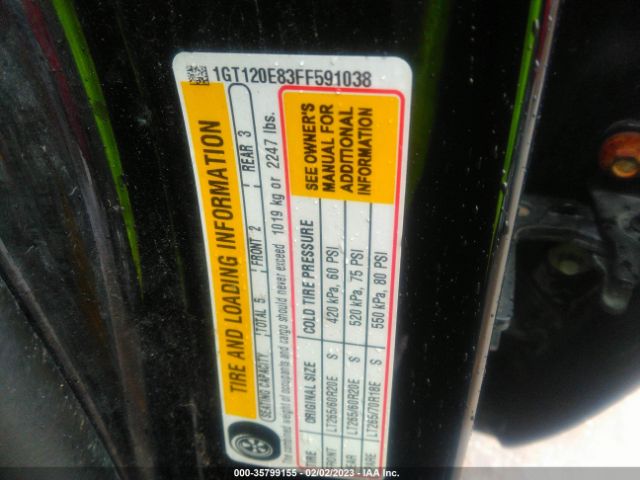 1GT120E83FF591038 GMC Sierra 2500hd Denali