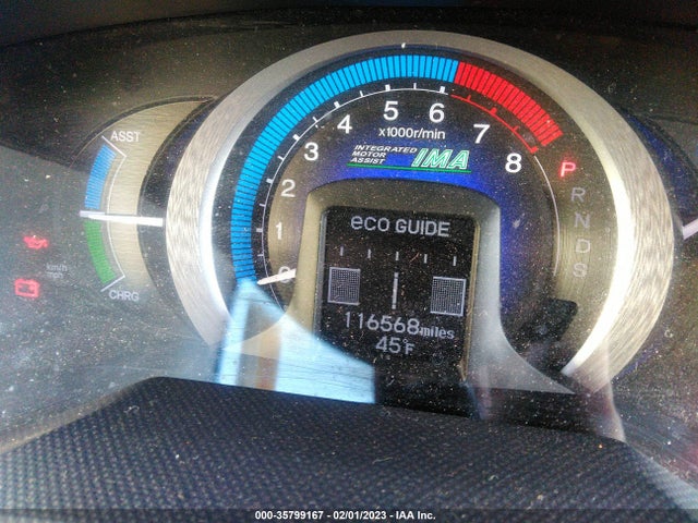 2010 HONDA INSIGHT EX VIN: JHMZE2H77AS019803