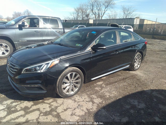 Hyundai Sonata 2.4l Sport 2015 5NPE34AF2FH082235 Image 2