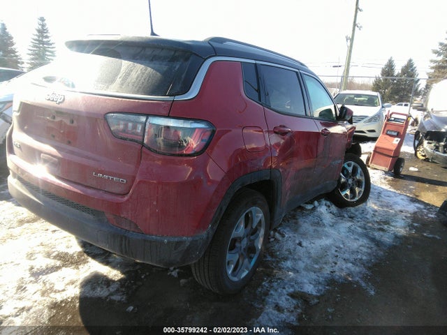 2019 JEEP COMPASS LIMITED VIN: 3C4NJDCB5KT843219