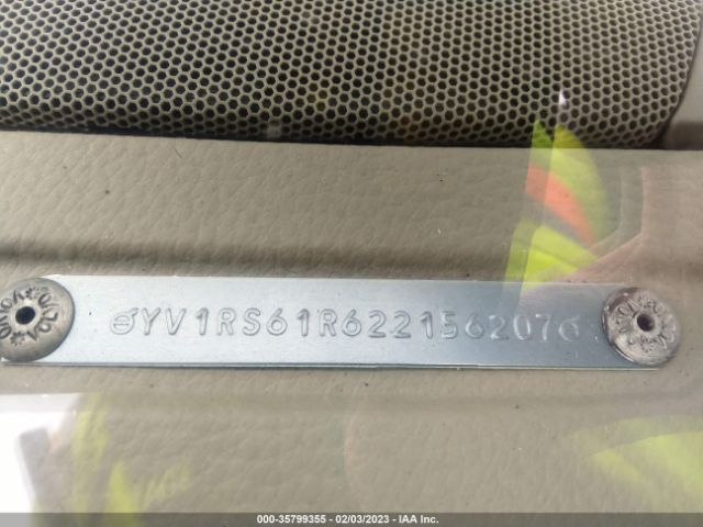 YV1RS61R622156207 Volvo S60