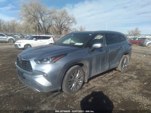 2021 TOYOTA HIGHLANDER PLATINUM VIN: 5TDFZRBH5MS136487