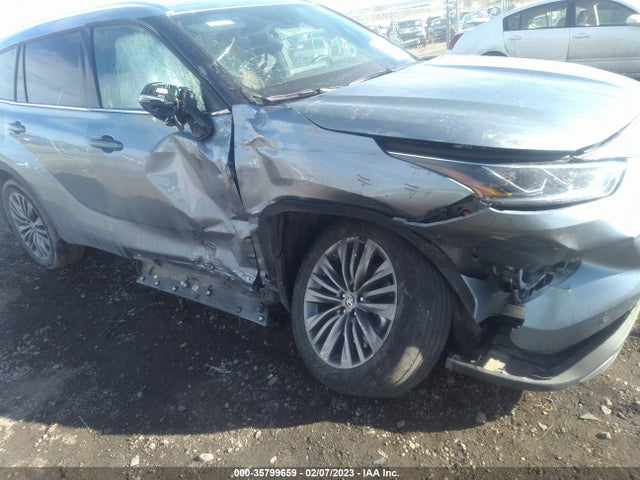 2021 TOYOTA HIGHLANDER PLATINUM VIN: 5TDFZRBH5MS136487