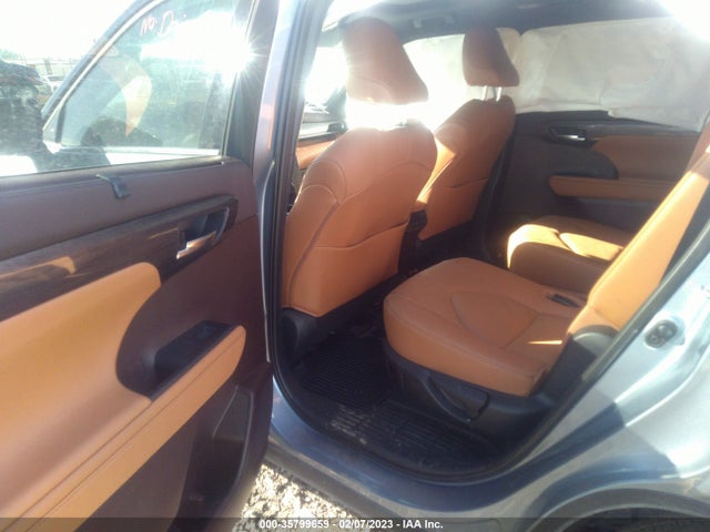 2021 TOYOTA HIGHLANDER PLATINUM VIN: 5TDFZRBH5MS136487