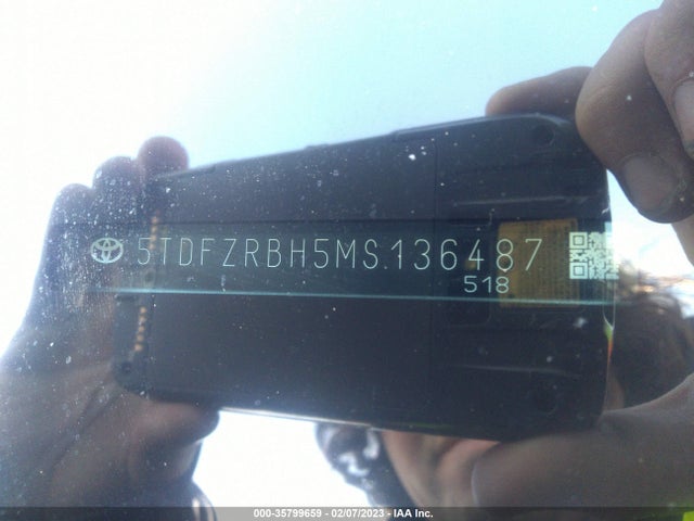 2021 TOYOTA HIGHLANDER PLATINUM VIN: 5TDFZRBH5MS136487