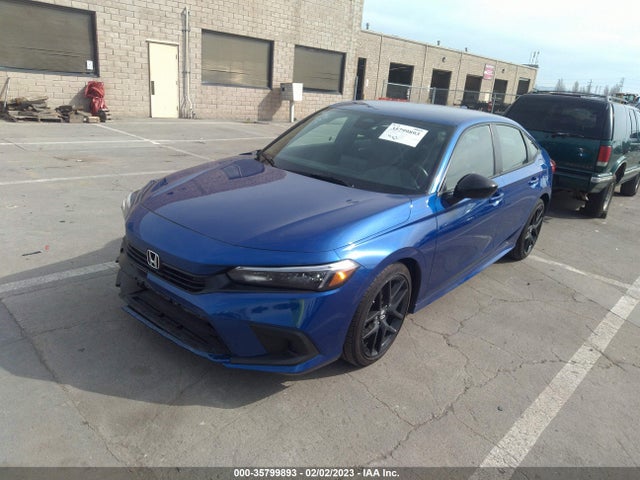2022 HONDA CIVIC SEDAN SPORT VIN: 2HGFE2F51NH558034