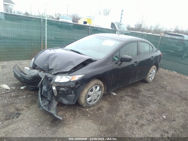 Honda Civic Sedan Lx 2014 19XFB2F58EE003441 Image 2