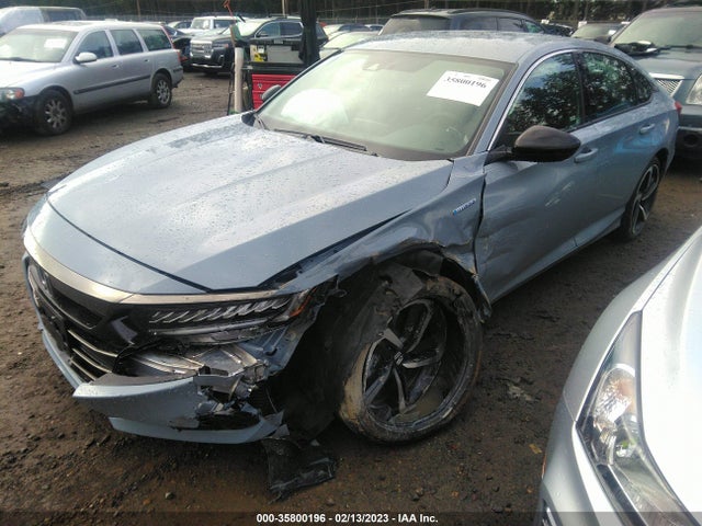 2022 HONDA ACCORD HYBRID SPORT VIN: 1HGCV3F28NA042394