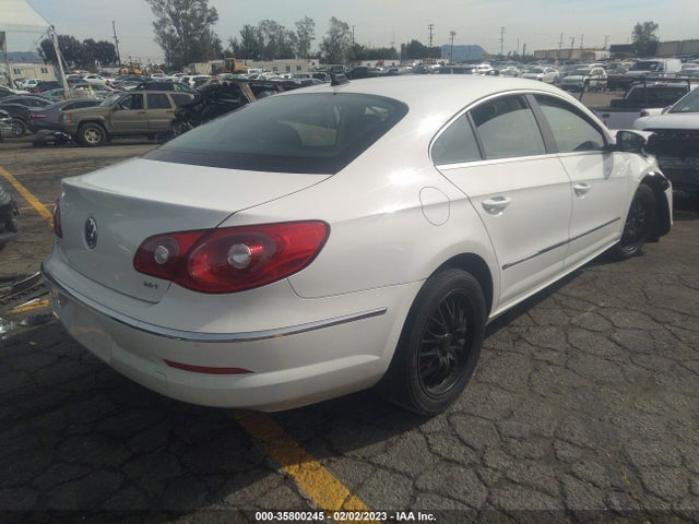 2012 VOLKSWAGEN CC SPORT PZEV VIN: WVWMP7AN9CE503758