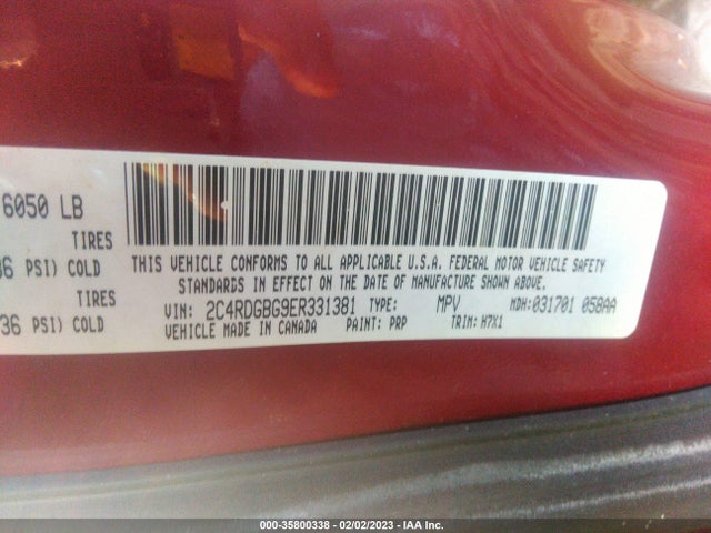 Dodge Grand Caravan American Value Pkg 2014 2C4RDGBG9ER331381 Image 10