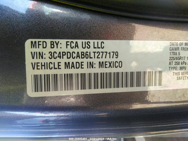 Dodge Journey Se Value 2020 3C4PDCAB6LT277179 Image 11