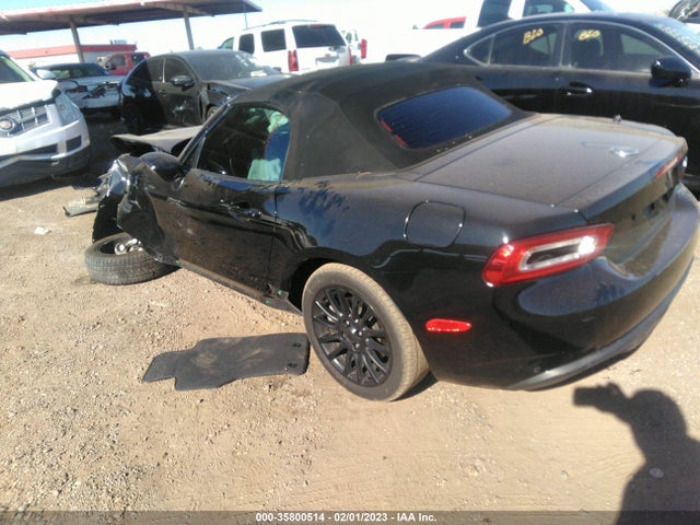 2017 FIAT 124 SPIDER CLASSICA VIN: JC1NFAEK7H0104479