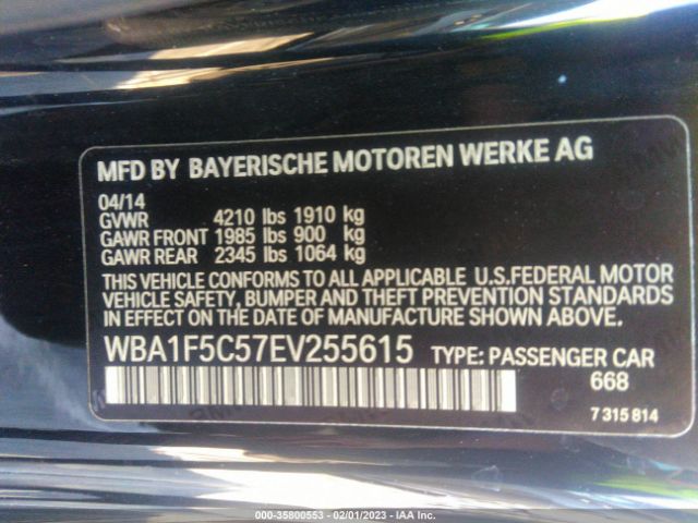WBA1F5C57EV255615 BMW 2 Series 228i