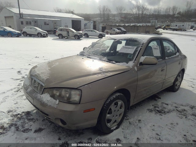2002 HYUNDAI ELANTRA GLS VIN: KMHDN45D82U418643