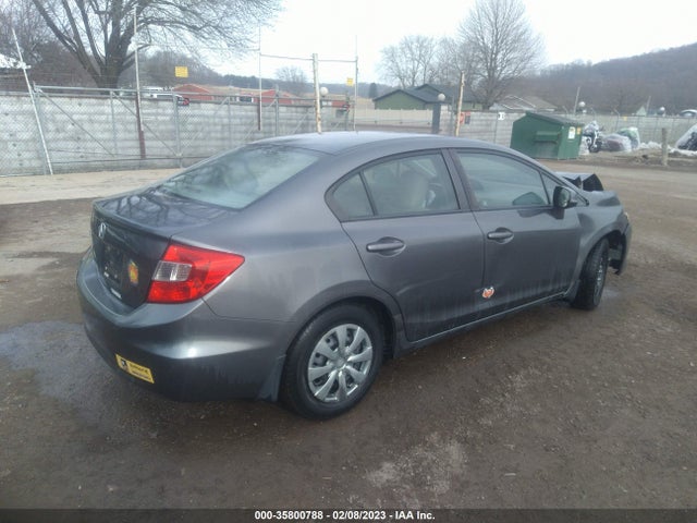 2012 HONDA CIVIC SDN LX VIN: 2HGFB2F58CH323104