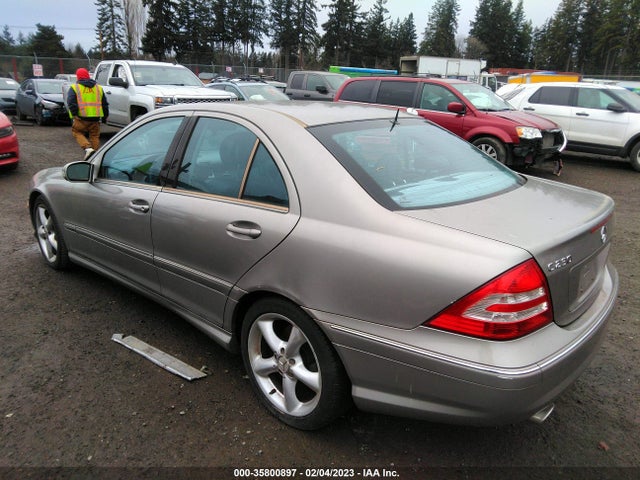 2006 MERCEDES-BENZ C-CLASS SPORT VIN: WDBRF52H56A869765