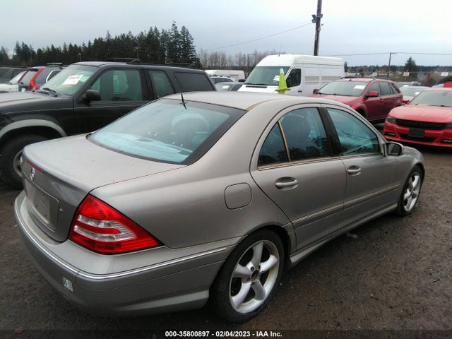 2006 MERCEDES-BENZ C-CLASS SPORT VIN: WDBRF52H56A869765