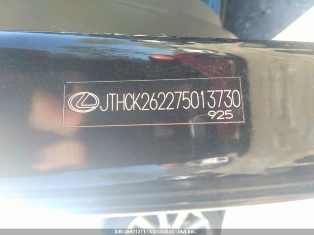 Lexus IS 250 2007 JTHCK262275013730 Image 10
