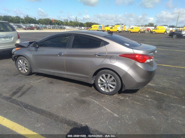 2013 HYUNDAI ELANTRA GLS VIN: 5NPDH4AE2DH204500