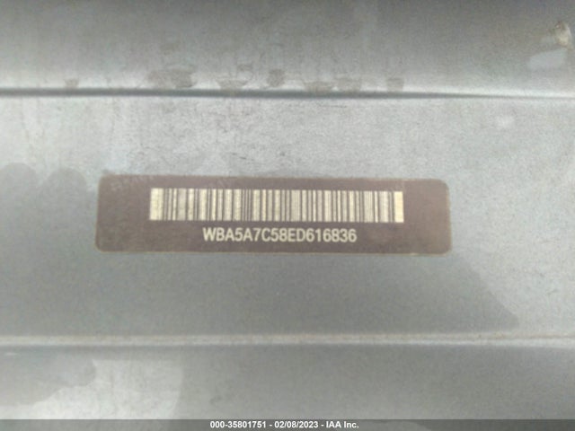 BMW 5 Series 528i Xdrive 2014 WBA5A7C58ED616836 Image 9