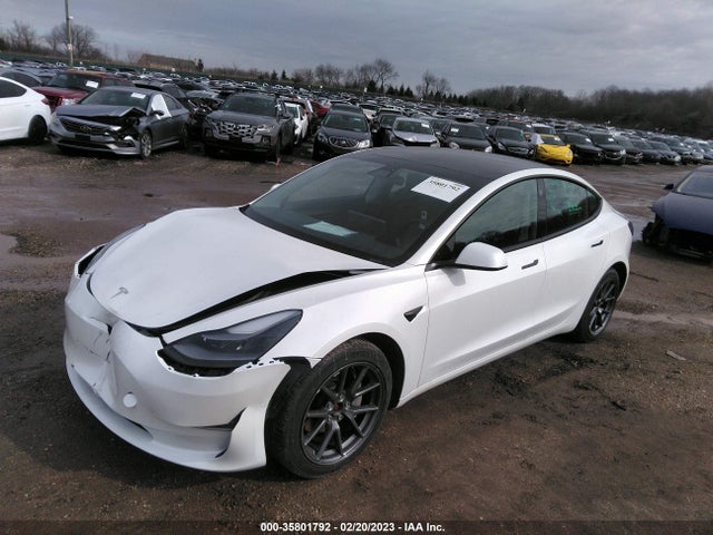 Tesla Model 3 Long Range 2021 5YJ3E1EB3MF983455 Image 2
