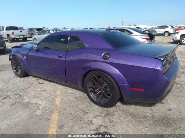 2018 DODGE CHALLENGER SRT HELLCAT WIDEBODY VIN: 2C3CDZC97JH327626