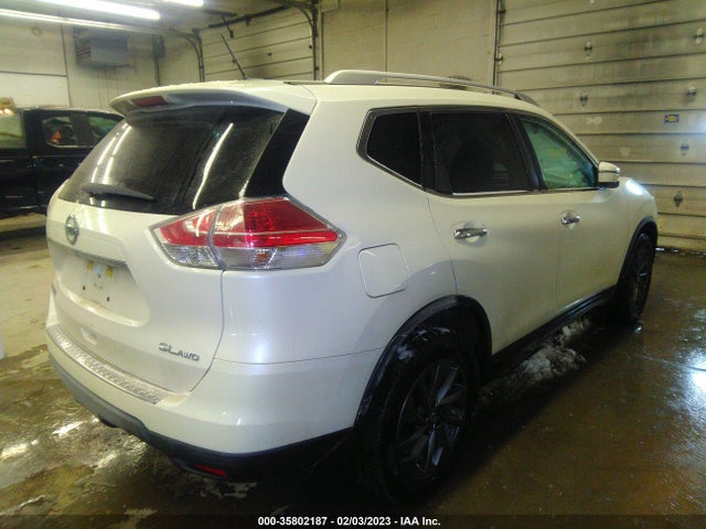 2016 NISSAN ROGUE SL VIN: KNMAT2MV5GP719419
