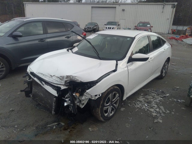 Honda Civic Sedan Lx 2018 2HGFC2F58JH577521 Image 2
