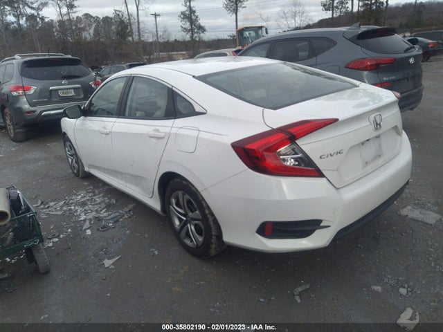 Honda Civic Sedan Lx 2018 2HGFC2F58JH577521 Image 3