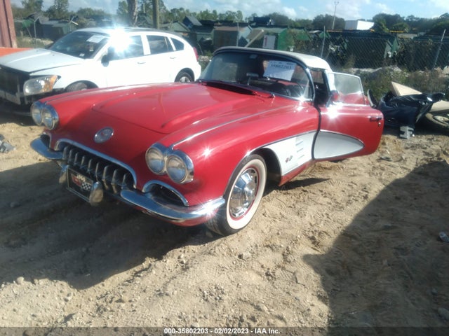 1960 CHEVROLET CORVETTE VIN: 00867S106576