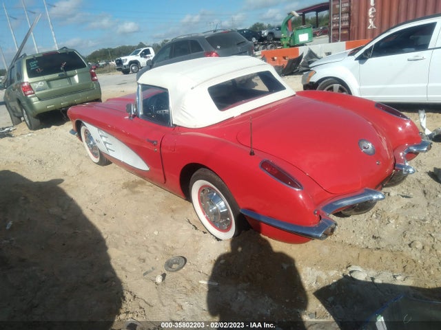 1960 CHEVROLET CORVETTE VIN: 00867S106576