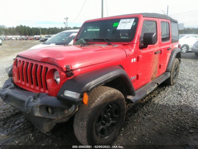 1C4HJXDG4KW667198 Jeep Wrangler Unlimited Sport