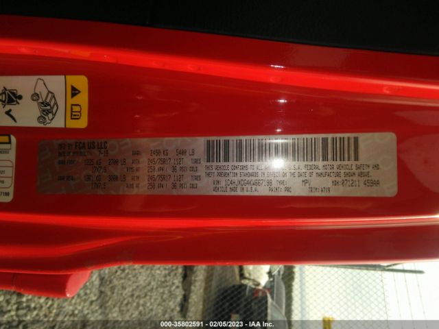 1C4HJXDG4KW667198 Jeep Wrangler Unlimited Sport