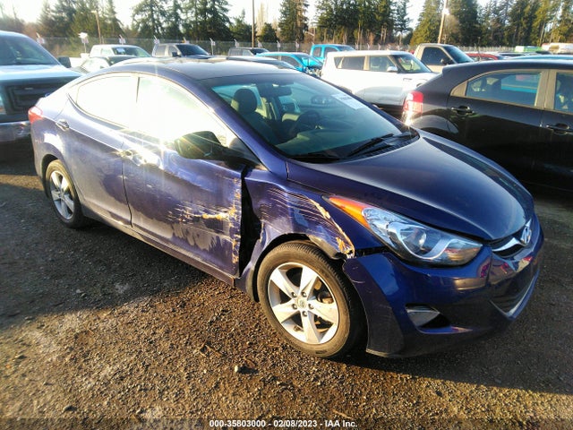 2013 HYUNDAI ELANTRA GLS VIN: 5NPDH4AE4DH402429