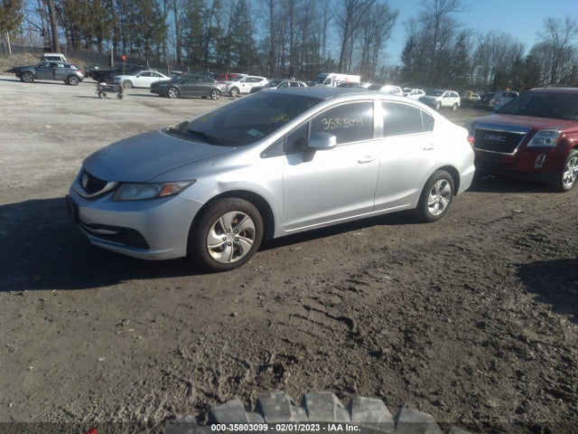 2013 HONDA CIVIC SDN LX VIN: 2HGFB2F50DH510404