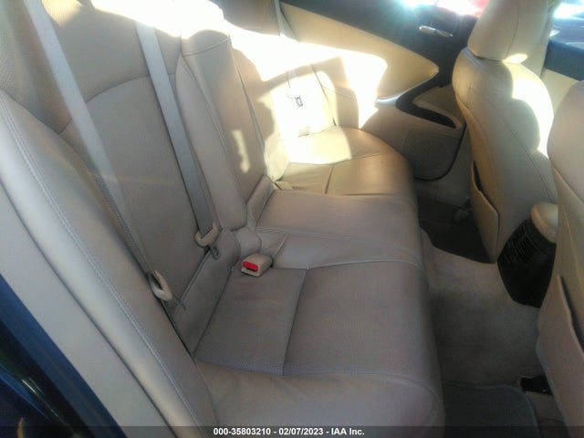 2007 LEXUS IS 250 VIN: JTHBK262372049584
